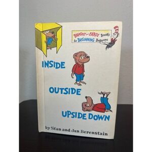 Inside‎ Outside Upside Down Berenstain Bright Early Beginner Book Kids